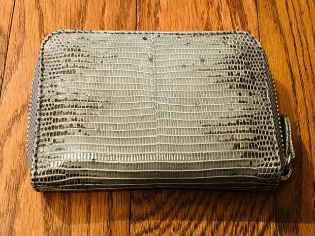 リザード トカゲ 革 レザー 財布 ウォレット ラウンドファスナー メンズ レディース ミドルサイズ < 男性ファッション  リザード トカゲ 革 レザー 財布 ウォレット ラウンドファスナー メンズ レディース ミドルサイズ  < 男性ファッションの