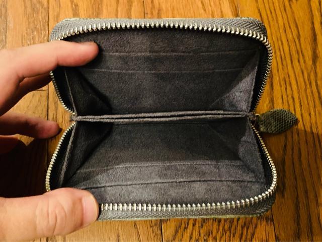 リザード トカゲ 革 レザー 財布 ウォレット ラウンドファスナー メンズ レディース ミドルサイズ < 男性ファッション  リザード トカゲ 革 レザー 財布 ウォレット ラウンドファスナー メンズ レディース ミドルサイズ < 男性ファッションの