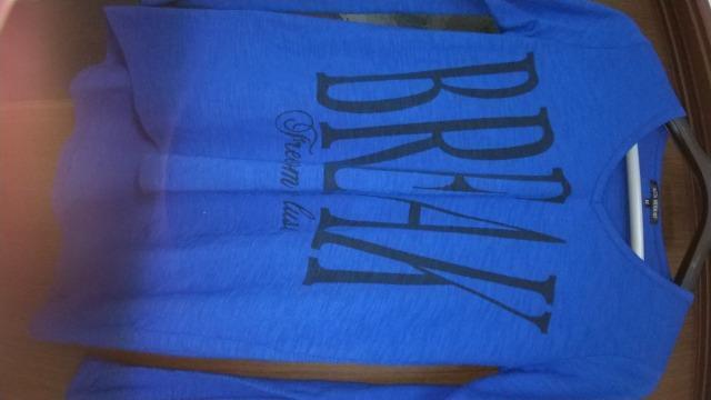 青色の長T◆Mサイズ◆ < 女性ファッション  青色の長T◆Mサイズ◆  < 女性ファッションの