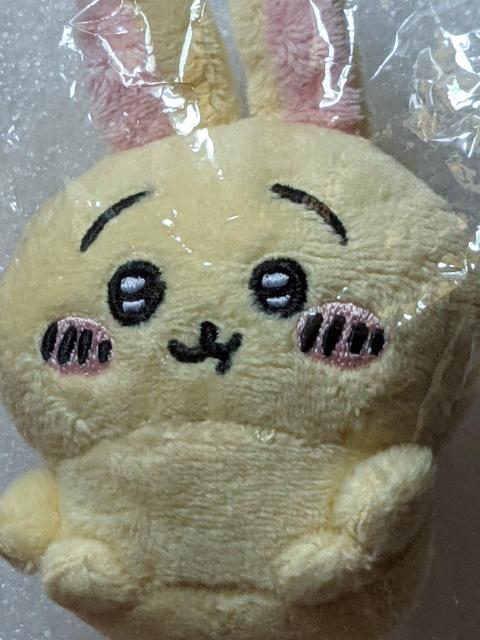ちいかわ お座りぬいぐるみ(うさぎ)+おまけ(非売品缶バッジ) < アニメ/コミック/キャラクター ちいかわ お座りぬいぐるみ(うさぎ)+おまけ(非売品缶バッジ) < アニメ/コミック/キャラクターの
