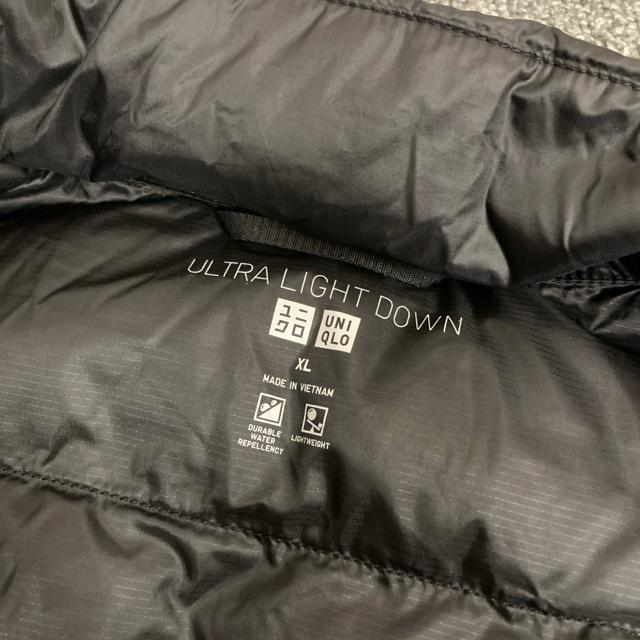 ���� UNIQLO ���j�N�� �E���g�����C�g�_�E���x�X�g �u���b�N XL �� �u�����h�� 