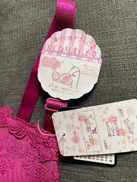 ♯新品♯花 刺繍 可愛い ブラ    3L   パット取り外し可能 ボーン入り 美胸設計 < 女性ファッション  ♯新品♯花 刺繍 可愛い ブラ    3L   パット取り外し可能 ボーン入り 美胸設計 < 女性ファッションの