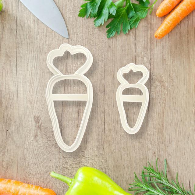 にんじんの形 クッキー型 2個セット 抜き型 粘土型 お菓子作り キャロット < インテリア/ライフ にんじんの形 クッキー型 2個セット 抜き型 粘土型 お菓子作り キャロット < インテリア/ライフの