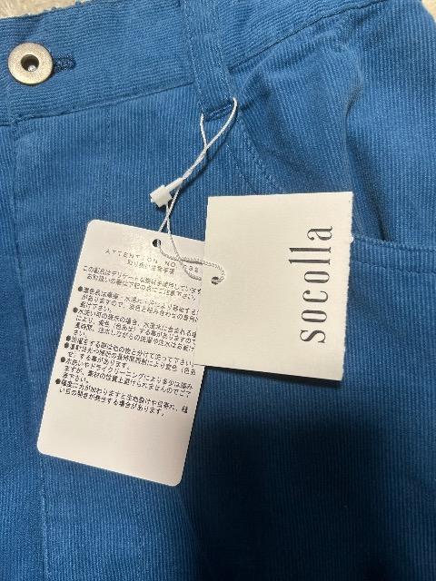 新品タグ付きsocolla(ジャヴァコーポレーション)★コットンコーデュロイ風スカート < 女性ファッション 新品タグ付きsocolla(ジャヴァコーポレーション)★コットンコーデュロイ風スカート < 女性ファッションの