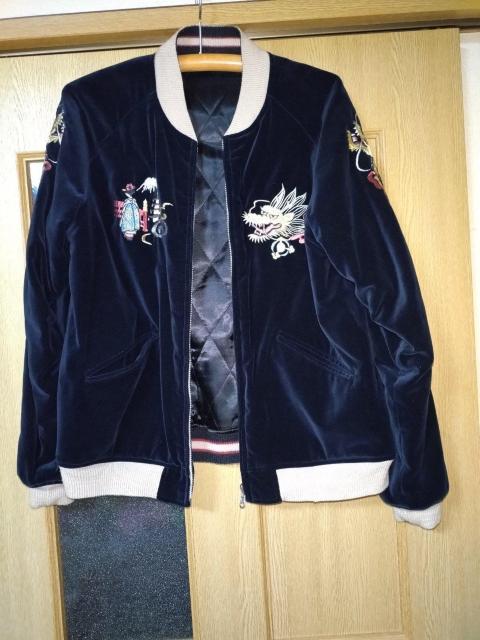 ユーズド グローバルワーク メンズサイズL スカジャン リバーシブル 汚れあり < ブランド ユーズド グローバルワーク メンズサイズL スカジャン リバーシブル 汚れあり < ブランドの