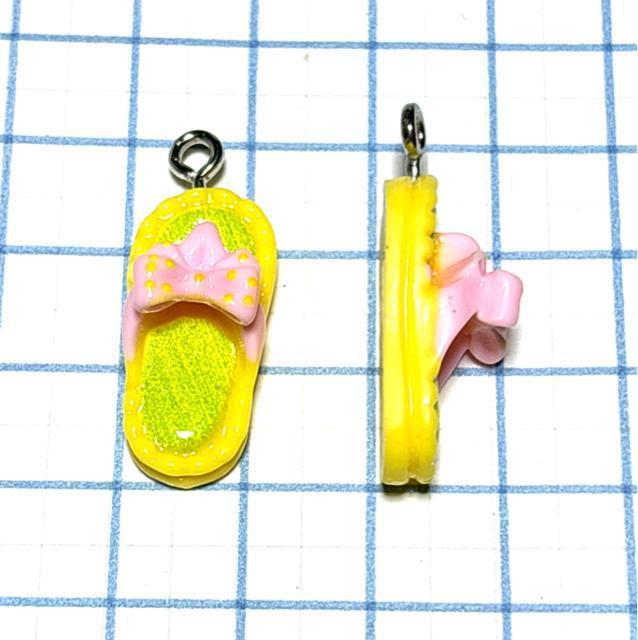 5322 リボンのサンダル スリッパ 2個 樹脂パーツ アクセサリーチャーム 靴 履き物 < ペット/手芸/園芸 5322 リボンのサンダル スリッパ 2個 樹脂パーツ アクセサリーチャーム 靴 履き物 < ペット/手芸/園芸の