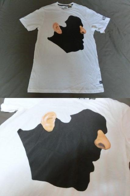 USA購入 Organic Cotton100%【Volcom】FaceプリントTシャツUS XL < ブランド  USA購入 Organic Cotton100%【Volcom】FaceプリントTシャツUS XL < ブランドの