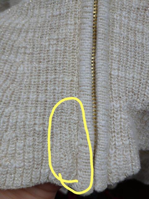 LIZ LISA☆ペブラム長袖ニットカーディガン < ブランド LIZ LISA☆ペブラム長袖ニットカーディガン < ブランドの