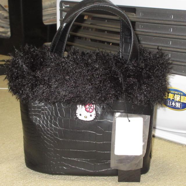 お買い得☆未使用タグ付☆CandyStripper*ハローキティファーバッグ(ブラック)ハンドバッグ < おもちゃ  お買い得☆未使用タグ付☆CandyStripper*ハローキティファーバッグ(ブラック)ハンドバッグ  < おもちゃの