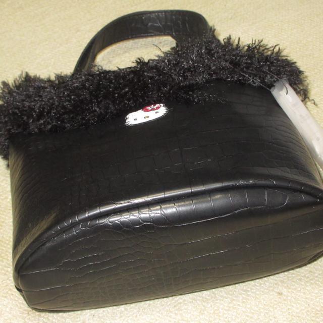 お買い得☆未使用タグ付☆CandyStripper*ハローキティファーバッグ(ブラック)ハンドバッグ < おもちゃ  お買い得☆未使用タグ付☆CandyStripper*ハローキティファーバッグ(ブラック)ハンドバッグ < おもちゃの