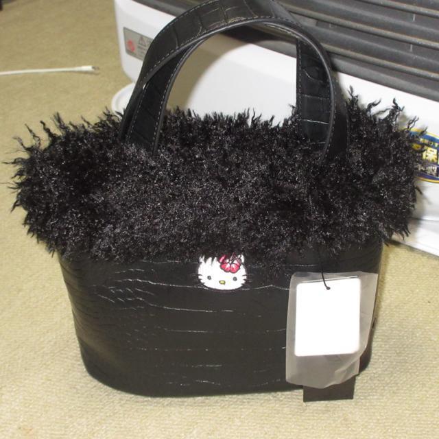 お買い得☆未使用タグ付☆CandyStripper*ハローキティファーバッグ(ブラック)ハンドバッグ < おもちゃ  お買い得☆未使用タグ付☆CandyStripper*ハローキティファーバッグ(ブラック)ハンドバッグ < おもちゃの