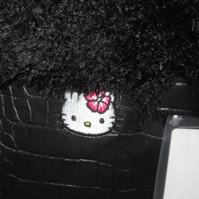 お買い得☆未使用タグ付☆CandyStripper*ハローキティファーバッグ(ブラック)ハンドバッグ < おもちゃ  お買い得☆未使用タグ付☆CandyStripper*ハローキティファーバッグ(ブラック)ハンドバッグ < おもちゃの