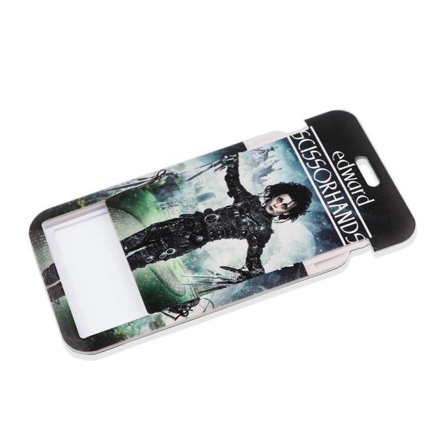 新品 シザーハンズ IDカードホルダーケース付ネックストラップ < 女性ファッション  新品 シザーハンズ IDカードホルダーケース付ネックストラップ < 女性ファッションの