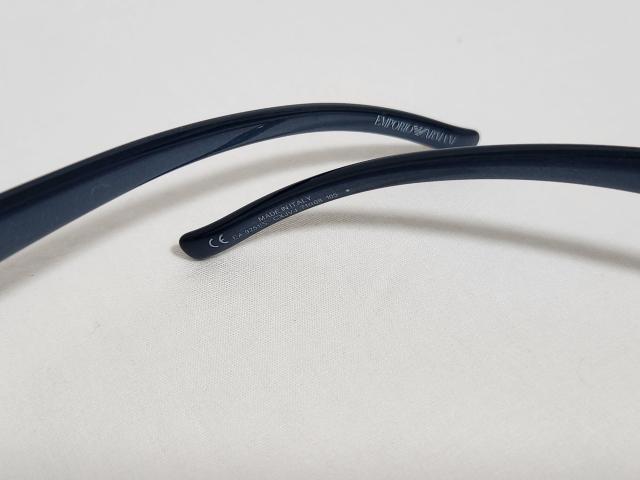 正規 激レア アルマーニ EA イーグルロゴ メタルフレーム サングラス 黒 グラマラス シャイニーメタリックブルー アイウェア < ブランド  正規 激レア アルマーニ EA イーグルロゴ メタルフレーム サングラス 黒 グラマラス シャイニーメタリックブルー アイウェア < ブランドの