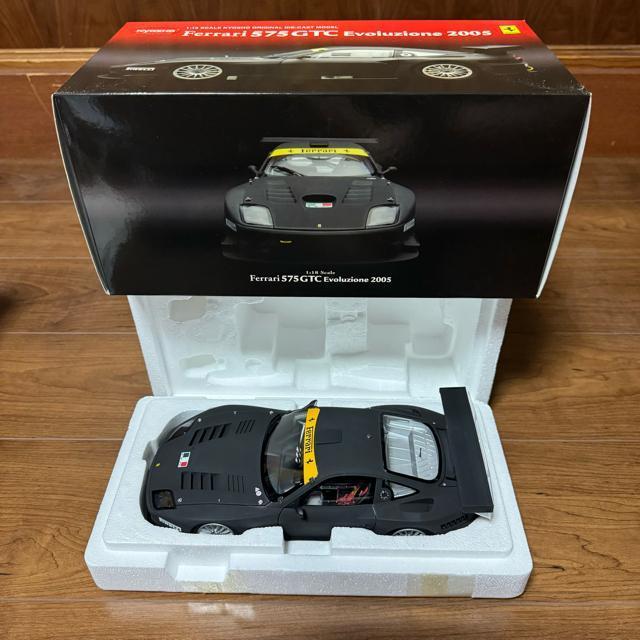 絶版 未展示品 京商 1/18 フェラーリ 575 GTC マットブラック < ホビー  絶版 未展示品 京商 1/18 フェラーリ 575 GTC マットブラック < ホビーの