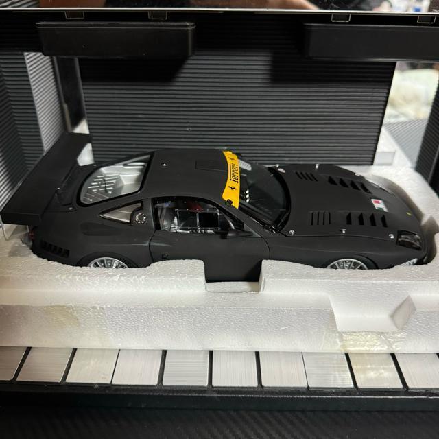 絶版 未展示品 京商 1/18 フェラーリ 575 GTC マットブラック < ホビー  絶版 未展示品 京商 1/18 フェラーリ 575 GTC マットブラック < ホビーの