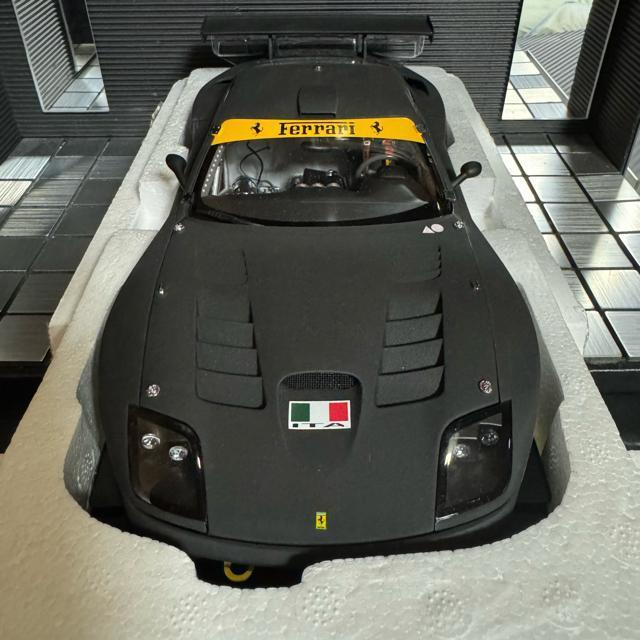 絶版 未展示品 京商 1/18 フェラーリ 575 GTC マットブラック < ホビー  絶版 未展示品 京商 1/18 フェラーリ 575 GTC マットブラック < ホビーの