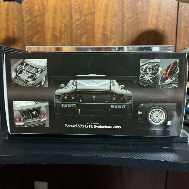 絶版 未展示品 京商 1/18 フェラーリ 575 GTC マットブラック < ホビー  絶版 未展示品 京商 1/18 フェラーリ 575 GTC マットブラック < ホビーの