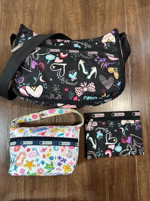 ���ӂ����߂ā� LESportsac�V�����_�[�o�b�N�E�|�[�`�E�~�j�g�[�g�o�b�N�ɔ��i��3�_�܂Ƃߔ��聚500�~�X�^�[�g