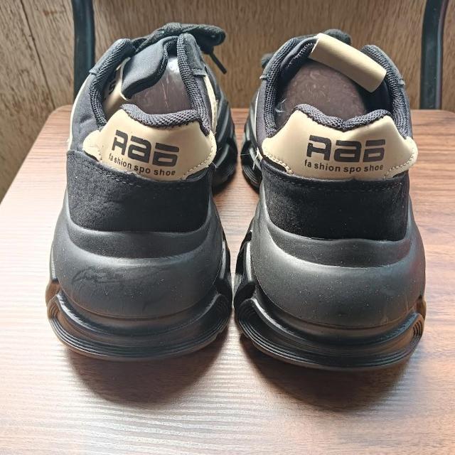 新品 23cm レディース スニーカー ブラック シューズ 靴 身長アップ < 女性ファッション  新品 23cm レディース スニーカー ブラック シューズ 靴 身長アップ < 女性ファッションの