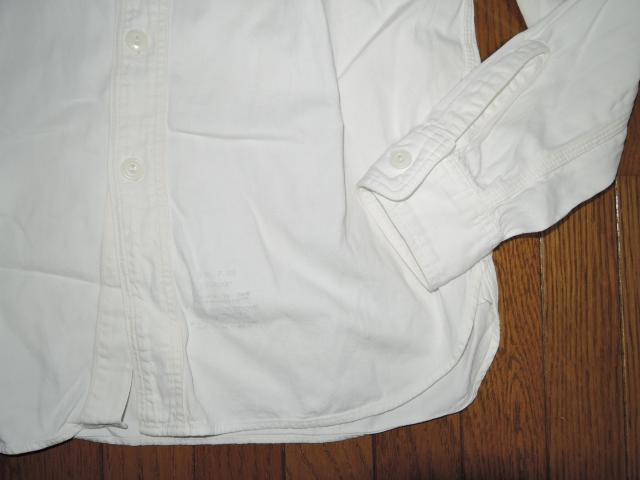 COOTIE クーティー ワークシャツ M 白 無地系 長袖シャツ < ブランド COOTIE クーティー ワークシャツ M 白 無地系 長袖シャツ < ブランドの