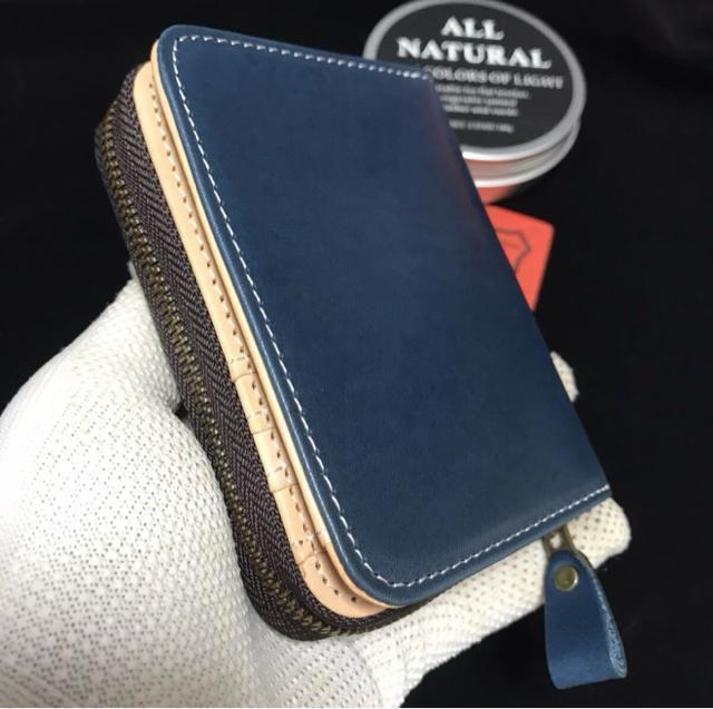 数量限定 栃木レザー 高級感あり 牛ヌメ革 //本革 コンパクト 小銭入れあり ミニ財布 手縫い仕上げ財布 ハンドメイド < 男性ファッション  数量限定 栃木レザー 高級感あり 牛ヌメ革 //本革 コンパクト 小銭入れあり ミニ財布 手縫い仕上げ財布 ハンドメイド < 男性ファッションの