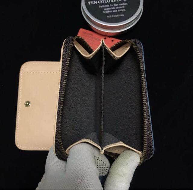 数量限定 栃木レザー 高級感あり 牛ヌメ革 //本革 コンパクト 小銭入れあり ミニ財布 手縫い仕上げ財布 ハンドメイド < 男性ファッション  数量限定 栃木レザー 高級感あり 牛ヌメ革 //本革 コンパクト 小銭入れあり ミニ財布 手縫い仕上げ財布 ハンドメイド < 男性ファッションの