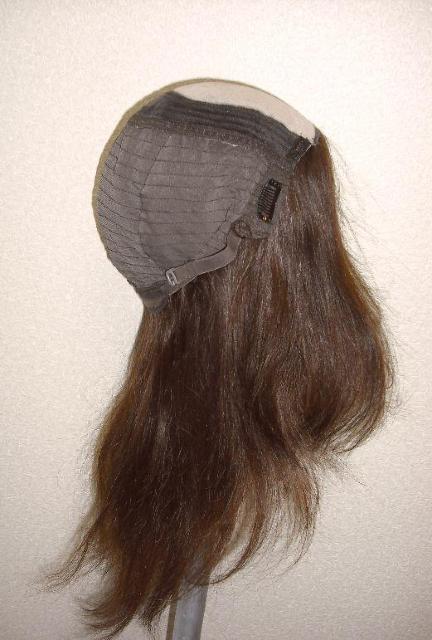 新品 人毛 ウィッグ 大き目人工皮膚付きロング Mサイズ < 女性ファッション  新品 人毛 ウィッグ 大き目人工皮膚付きロング Mサイズ < 女性ファッションの