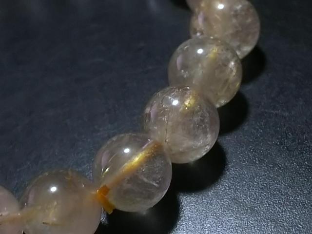 天然石★ゴールドルチル 9mm ブレス < 女性アクセサリー/時計 天然石★ゴールドルチル 9mm ブレス < 女性アクセサリー/時計の