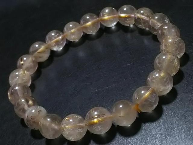 天然石★ゴールドルチル 9mm ブレス < 女性アクセサリー/時計 天然石★ゴールドルチル 9mm ブレス < 女性アクセサリー/時計の