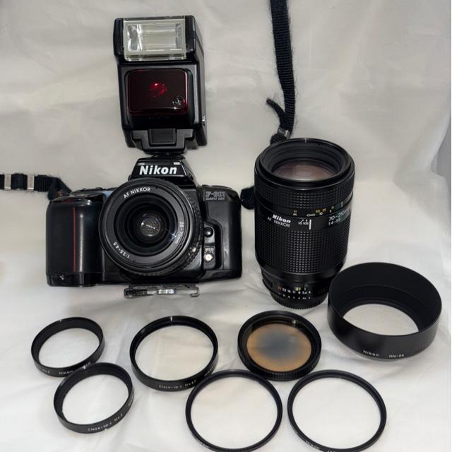 Nikon F-601/AF NIKKOR 28`70mm/70`210mm /SPEEDLIGHT SB-22s    Ɠd/AV 