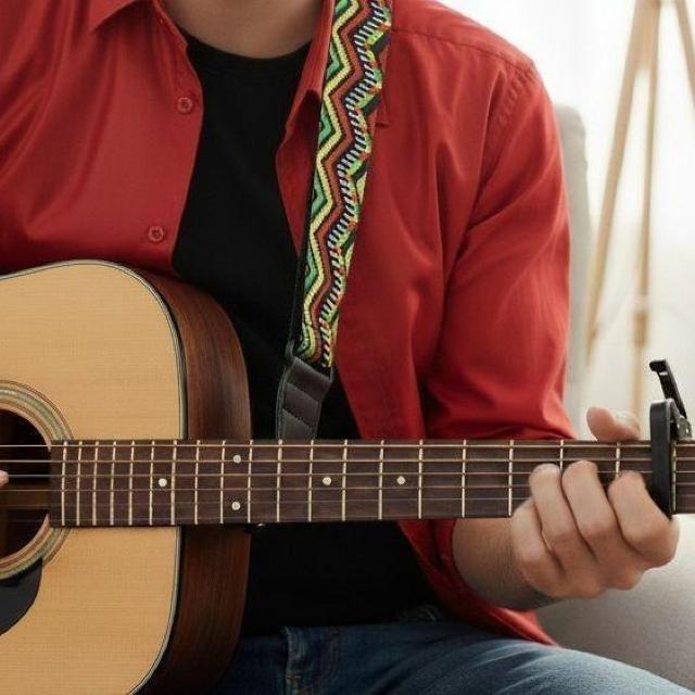 ドット柄 カラフル 民族風 ギター ストラップ エレキギター アコースティックギター アコギ ベース < ホビー ドット柄 カラフル 民族風 ギター ストラップ エレキギター アコースティックギター アコギ ベース < ホビーの