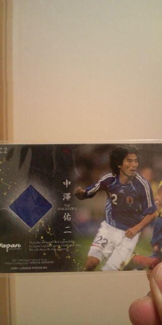 2007 日本代表 中澤佑二 ジャージカード < トレーディングカード  2007 日本代表 中澤佑二 ジャージカード < トレーディングカードの