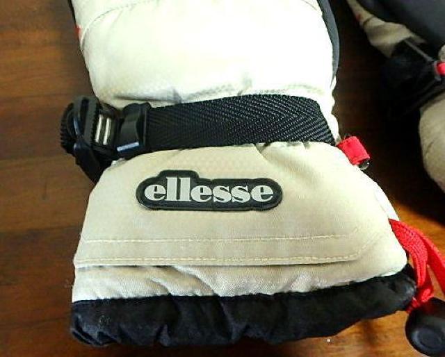 ◆ellesse エレッセ スキー・スノーボード グローブ 手袋  Mサイズ 中古品 < 男性ファッション  ◆ellesse エレッセ スキー・スノーボード グローブ 手袋  Mサイズ 中古品 < 男性ファッションの