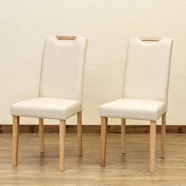 【送料無料】ダイニングチェア 椅子 イス 合成皮革 ブラック ホワイト2脚セット < インテリア/ライフ 【送料無料】ダイニングチェア 椅子 イス 合成皮革 ブラック ホワイト2脚セット < インテリア/ライフの