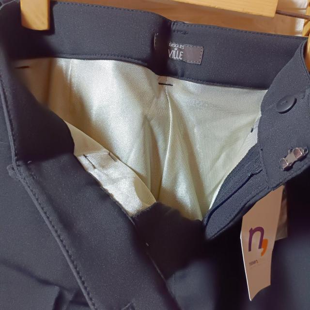 ニッセン★新品★シンプルパンツ/ブラック/S < 女性ファッション  ニッセン★新品★シンプルパンツ/ブラック/S < 女性ファッションの