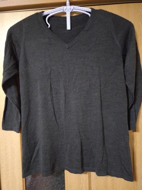 ユーズド 試着のみ セシール スマートヒート セーターチュニック 4L < 女性ファッション  ユーズド 試着のみ セシール スマートヒート セーターチュニック 4L  < 女性ファッションの