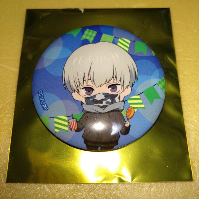 狗巻棘 ミニキャラ缶バッジ コスモワールド 夜の遊園地ver. 呪術廻戦 < アニメ/コミック/キャラクター  狗巻棘 ミニキャラ缶バッジ コスモワールド 夜の遊園地ver. 呪術廻戦  < アニメ/コミック/キャラクターの