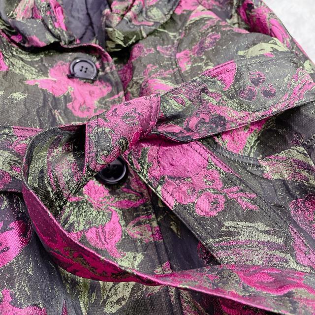 極美品 HANA HANA ジャガード 中綿 ベルト付コート 派手 4193 < 女性ファッション 極美品 HANA HANA ジャガード 中綿 ベルト付コート 派手 4193 < 女性ファッションの