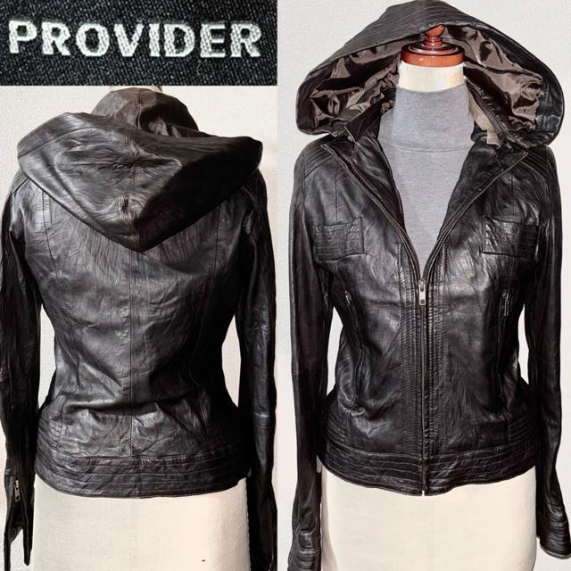 ROSE BUD ローズバッドPROVIDER 定価4万円程 高級 柔らか 羊革 ラム レザージャケット ライダース 36アウター < 女性ファッション  ROSE BUD ローズバッドPROVIDER 定価4万円程 高級 柔らか 羊革 ラム レザージャケット ライダース 36アウター  < 女性ファッションの