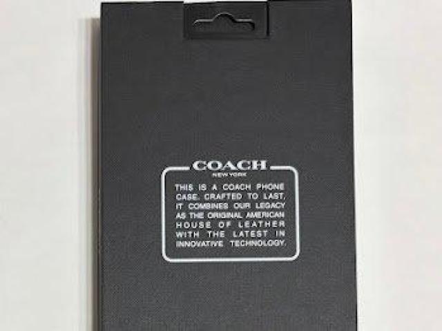 R[` COACH iPhone13 pro Ή P[X C8023 GRAPHITE  Ɠd/AV 