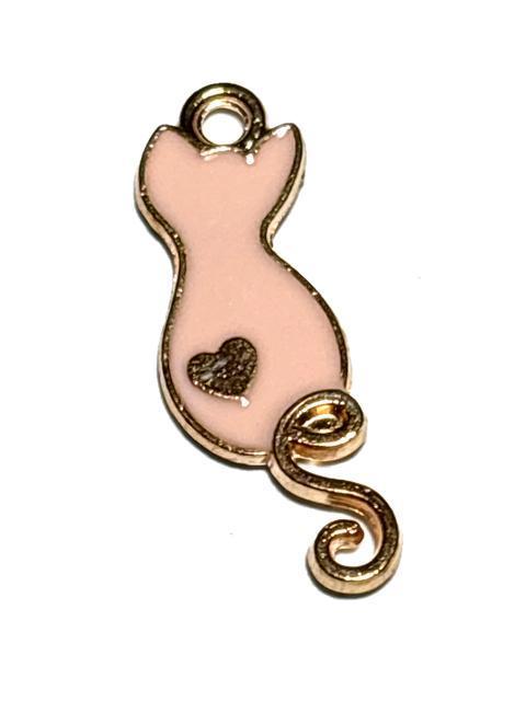 786 ハート柄の猫ちゃん ピンク1個 ねこ ネコ アクセサリーチャーム 金属パーツ < ペット/手芸/園芸 786 ハート柄の猫ちゃん ピンク1個 ねこ ネコ アクセサリーチャーム 金属パーツ < ペット/手芸/園芸の