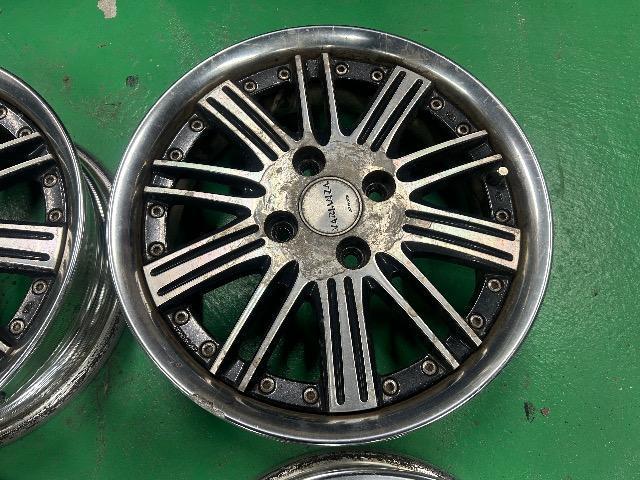 8072142)激安アルミホイール4本セットWORKワークヴァリアンツァブラックポリッシュ軽自動車サイズ15インチ送料無料 < 自動車/バイク 8072142)激安アルミホイール4本セットWORKワークヴァリアンツァブラックポリッシュ軽自動車サイズ15インチ送料無料 < 自動車/バイク