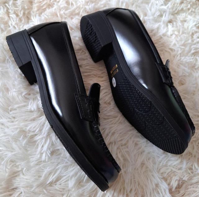 LOAFER ローファー ブラック 22.5cm < 女性ファッション LOAFER ローファー ブラック 22.5cm < 女性ファッションの