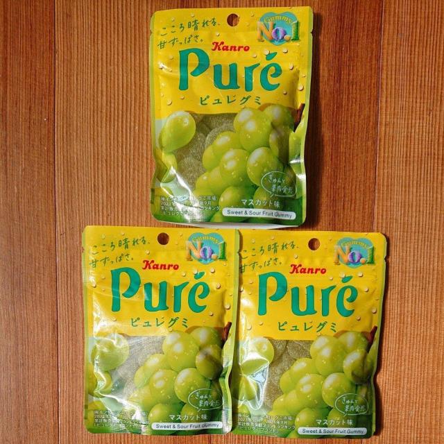 カンロ ピュレグミ マスカット味 3個 < グルメ/ドリンク カンロ ピュレグミ マスカット味 3個 < グルメ/ドリンクの