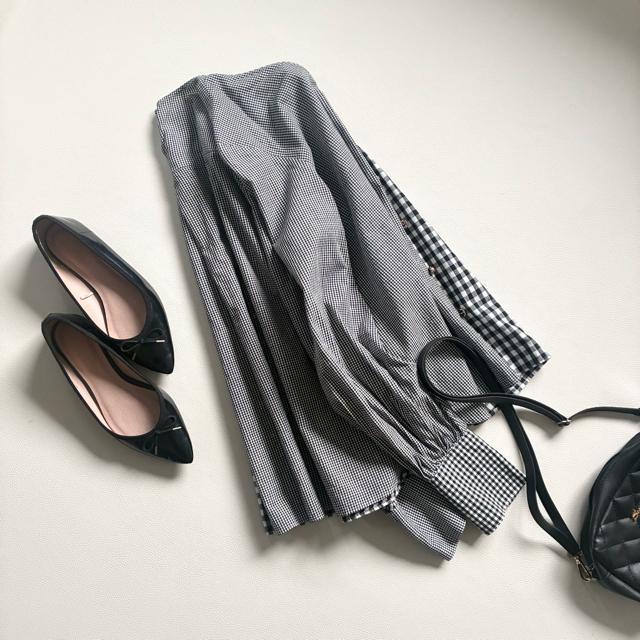 ◆美品◆1.5万◆CAST◆三陽商会◆アシンメトリーギンガムチェックブラウス◆M < 女性ファッション ◆美品◆1.5万◆CAST◆三陽商会◆アシンメトリーギンガムチェックブラウス◆M < 女性ファッションの