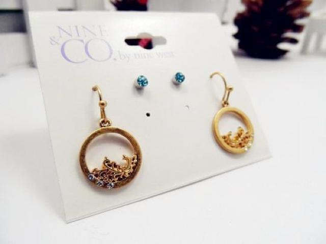 新品NINE WEST ゴスロリ姫系アンティーク調ピアス2種セット < 女性アクセサリー/時計  新品NINE WEST ゴスロリ姫系アンティーク調ピアス2種セット < 女性アクセサリー/時計の