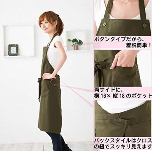 赤字出品1490円★ベストセラー1位商品  カフェ風エプロン 黒 < インテリア/ライフ  赤字出品1490円★ベストセラー1位商品  カフェ風エプロン 黒 < インテリア/ライフの