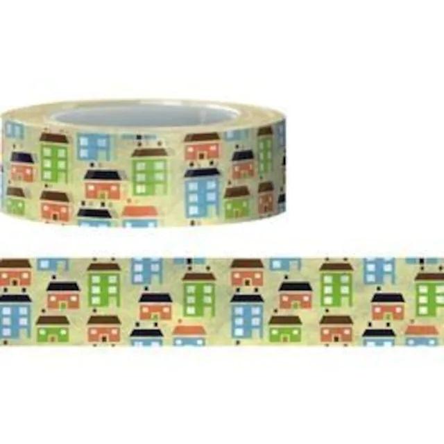 台湾製 Funtape ハウス家 マスキングテープ < インテリア/ライフ  台湾製 Funtape ハウス家 マスキングテープ  < インテリア/ライフの