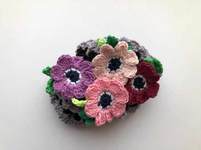 ハンドメイド  ボリューム シュシュ アネモネ満開♪ axes好き < 女性ファッション  ハンドメイド  ボリューム シュシュ アネモネ満開♪ axes好き < 女性ファッションの